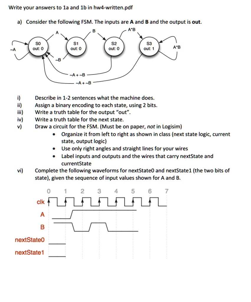 Write your answers to 1a and 1b in hw4-written.pdf a) Consider the ...