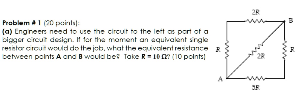 9 problem 1 20 points a engineers need to use the circuit to...