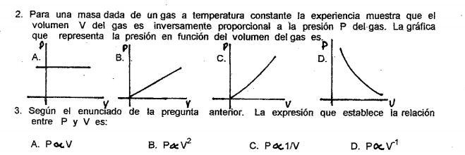 SOLVED: POR FAVOR EXPLICAR CADA PUNTO Para una masa dada un gas