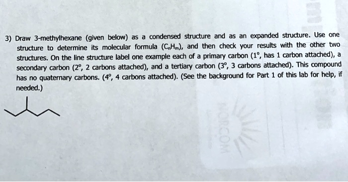 3 methylhexane molecular formula