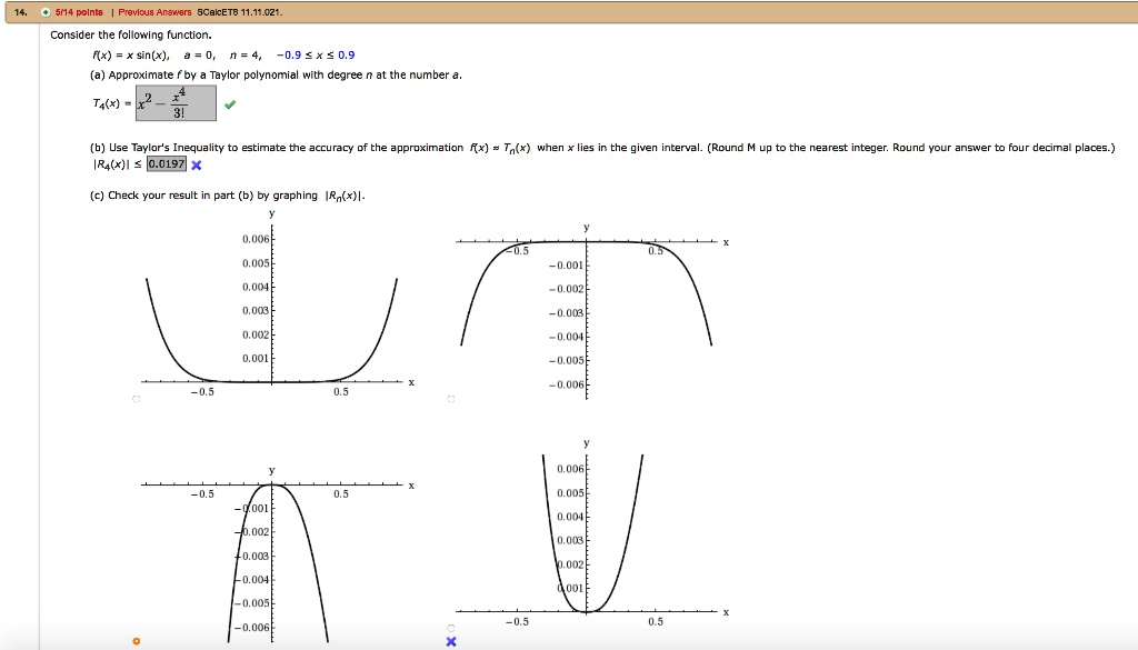 SOLVED: S04 Dointe Piavic Jcalea The Consider the following (unctian (x ...