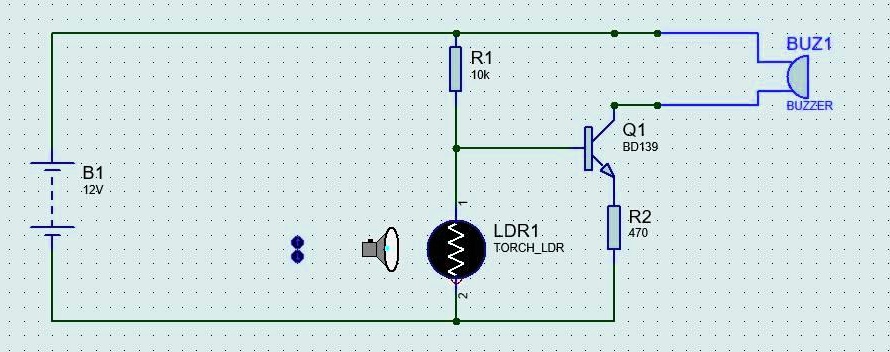 SOLVED: Circuit using transistor BD139 in the form of a light ...