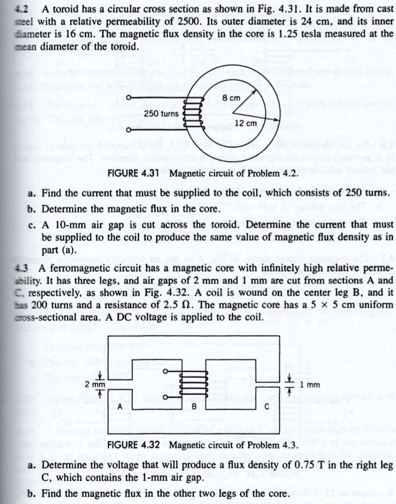 Correct a toroid has a circular cross section as shown in...