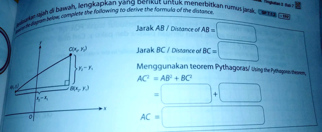 SOLVED: Below, Complete The Following To Derive The Formula Of The ...