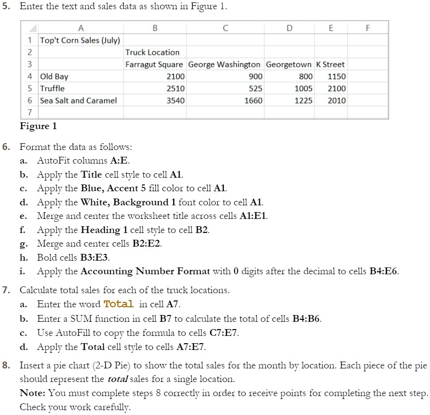 SOLVED: How Do You Complete Step 8 Given The Information In Step 5 ...