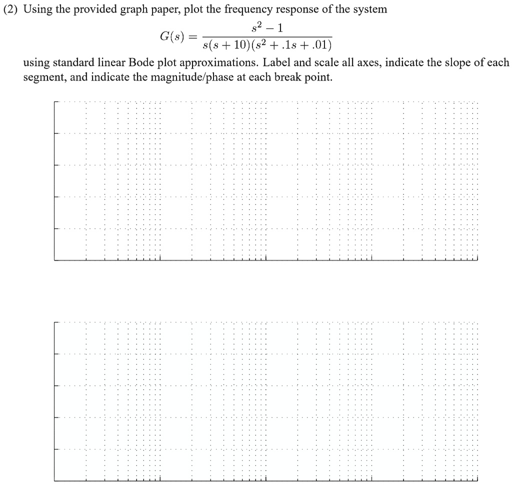 SOLVED: Note: Course Name: Automatic Control System. Please help me by ...