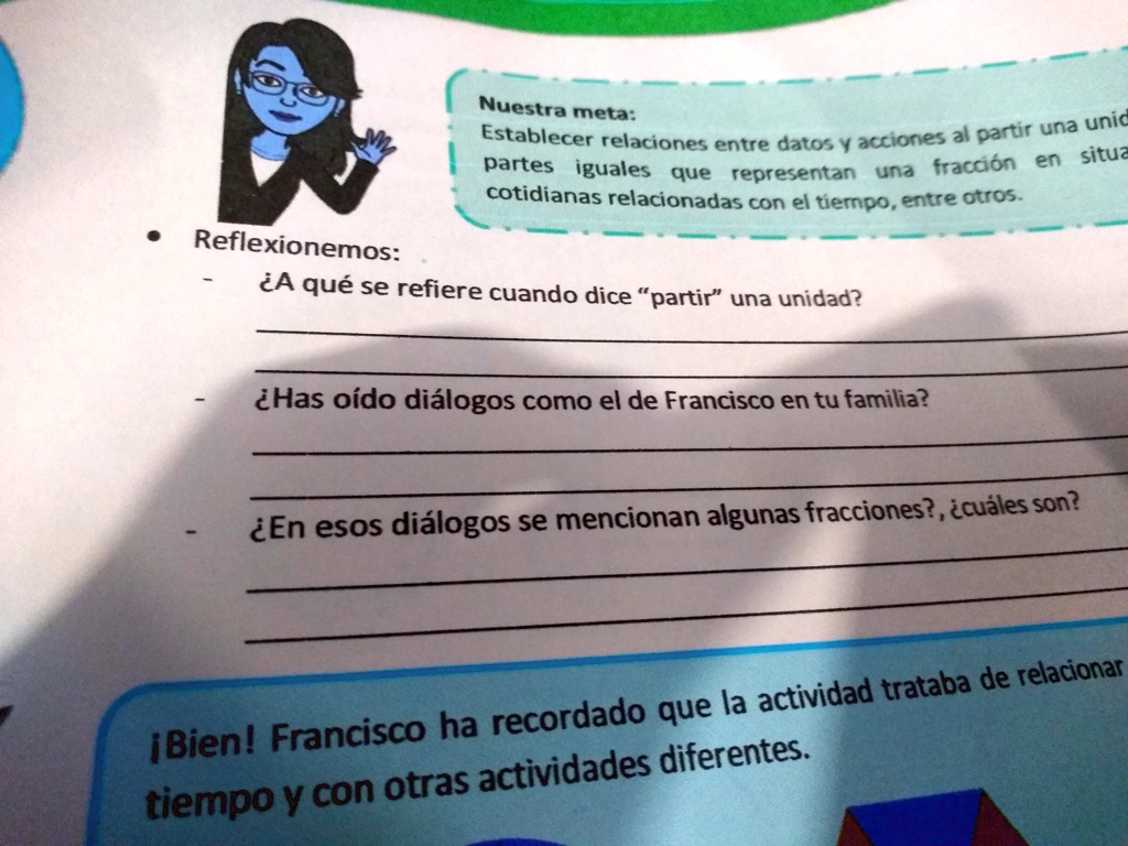 SOLVED: ?A que se refiere cuando dice "partir" una unidad? Nuestra meta