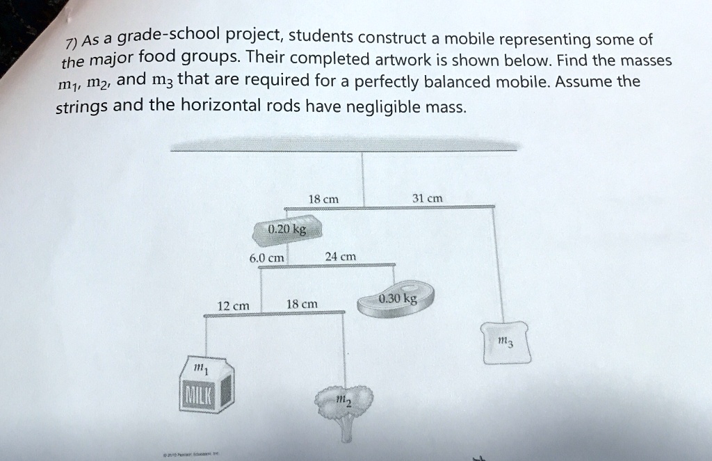 Balanced Mobile Examples Math 7) As a grade-school project; students construct a mobile representing ...