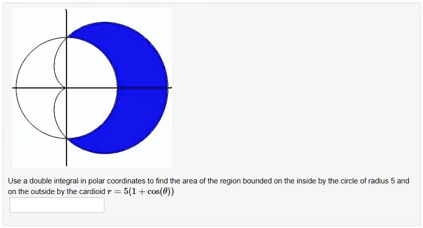 Use A Double Integral In Polar Coordinates To Find The Area Of The ...