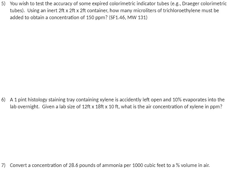 SOLVED You wish to test the accuracy of some expired colorimetric