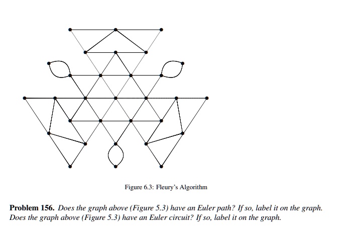 figure 63 fleury algorithm problem 156 does the graph above figure 53 ...
