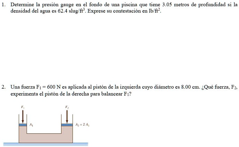 Determine La Presi n Gauge En El Fondo De Una Piscina Que Tiene 3 05 determine-la-presi-n-gauge-en-el-fondo-de-una-piscina-que-tiene-3-05