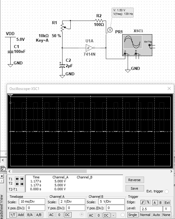 SOLVED: For the pulse generator circuit: What is the duty cycle of the ...