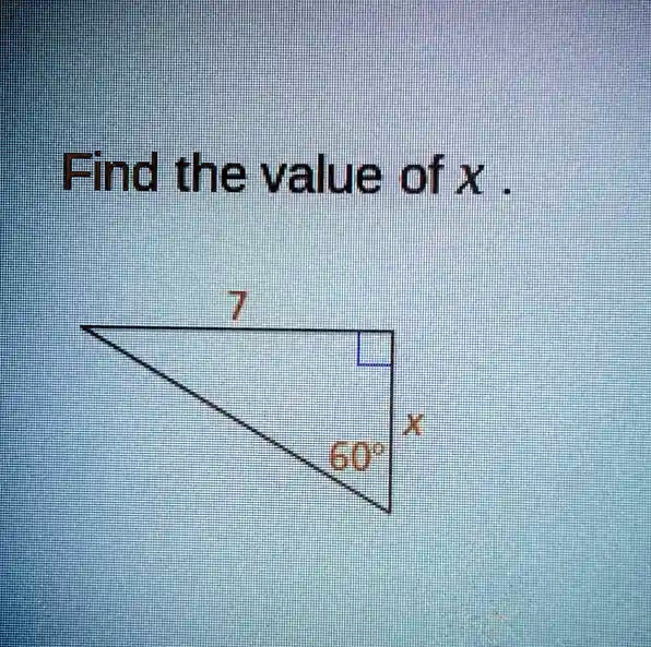 Find the value of x.