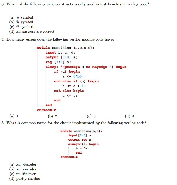 SOLVED: Which of the following time constructs is only used in test ...