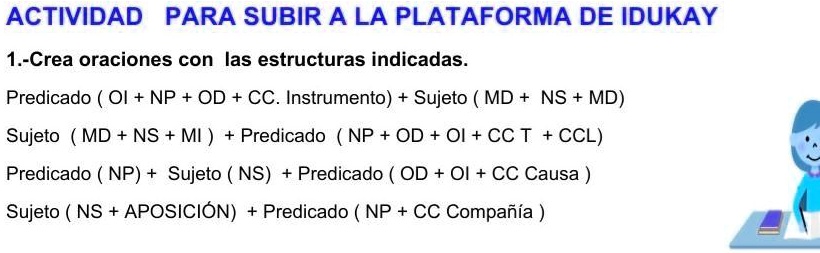 Ayuden Me Por Fa La Nesecito Actividad Para Subir A La Plataforma De