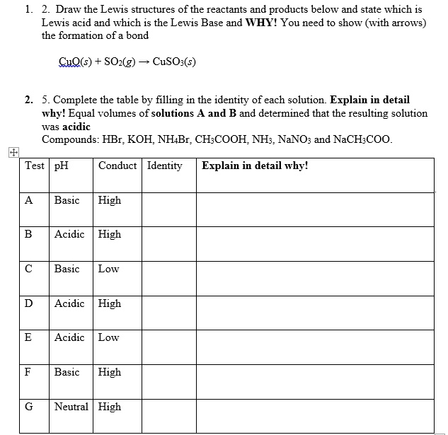 Solved: Draw The Lewis Structures Of The Reactants And Products Below 