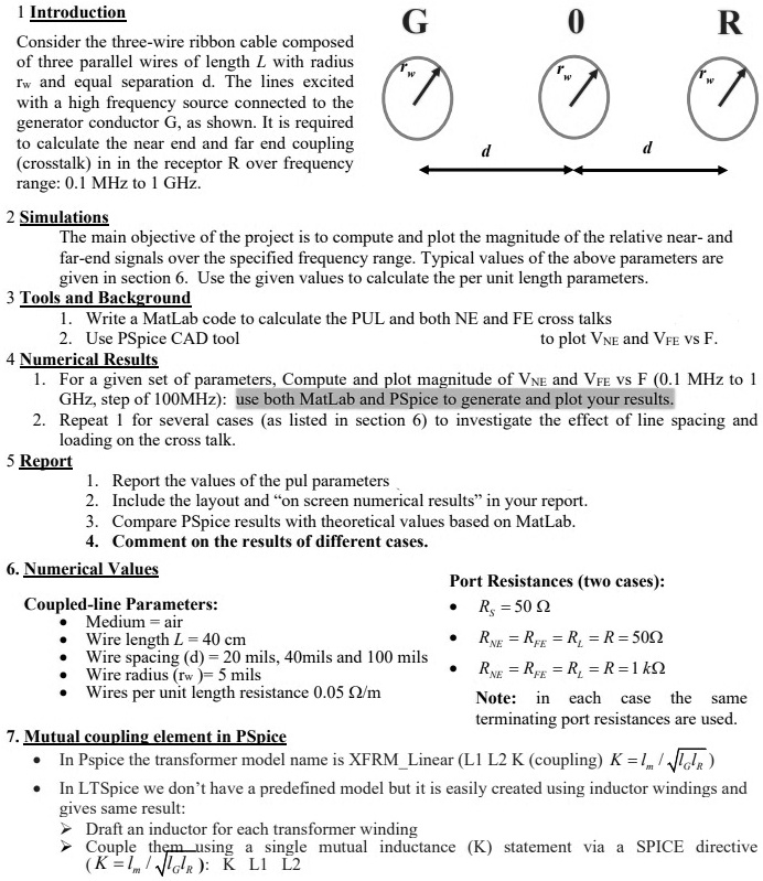 SOLVED Please use LTspice instead of PSpice. 1 Introduction Consider