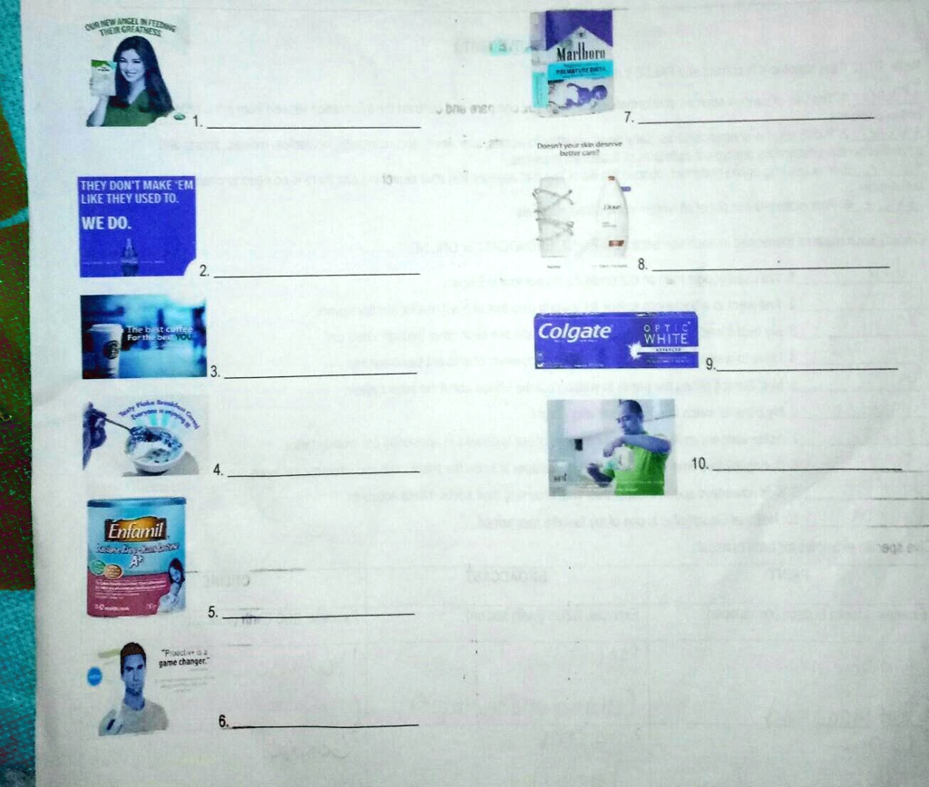 SOLVED 'B. Identify the type of propaganda device used or shown in
