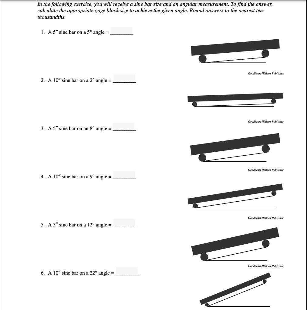 Texts Calculating Gage Blocks. In the following exercise, you will