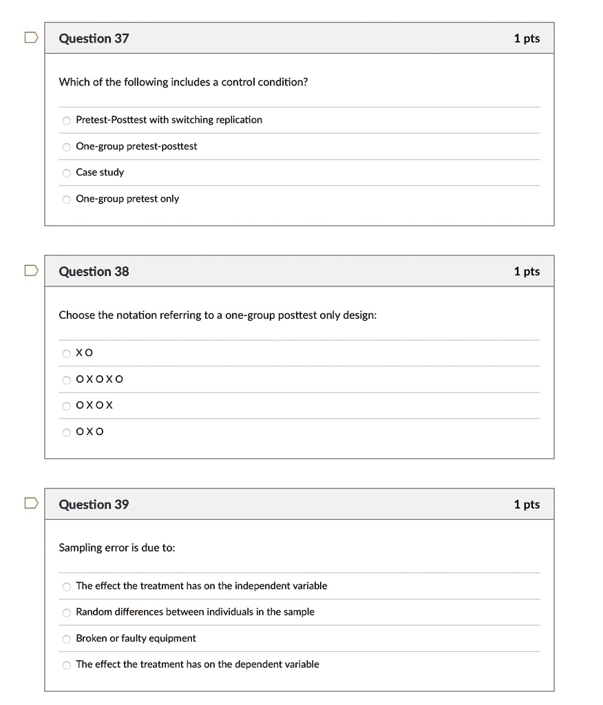 VIDEO solution: Question 37 Which of the following includes a control ...