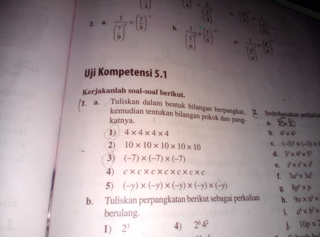 SOLVED: Tolong Di Jawab Dari 1-5 Makasih (4) 00 ; : 36 Uji Kompetensi 5 ...