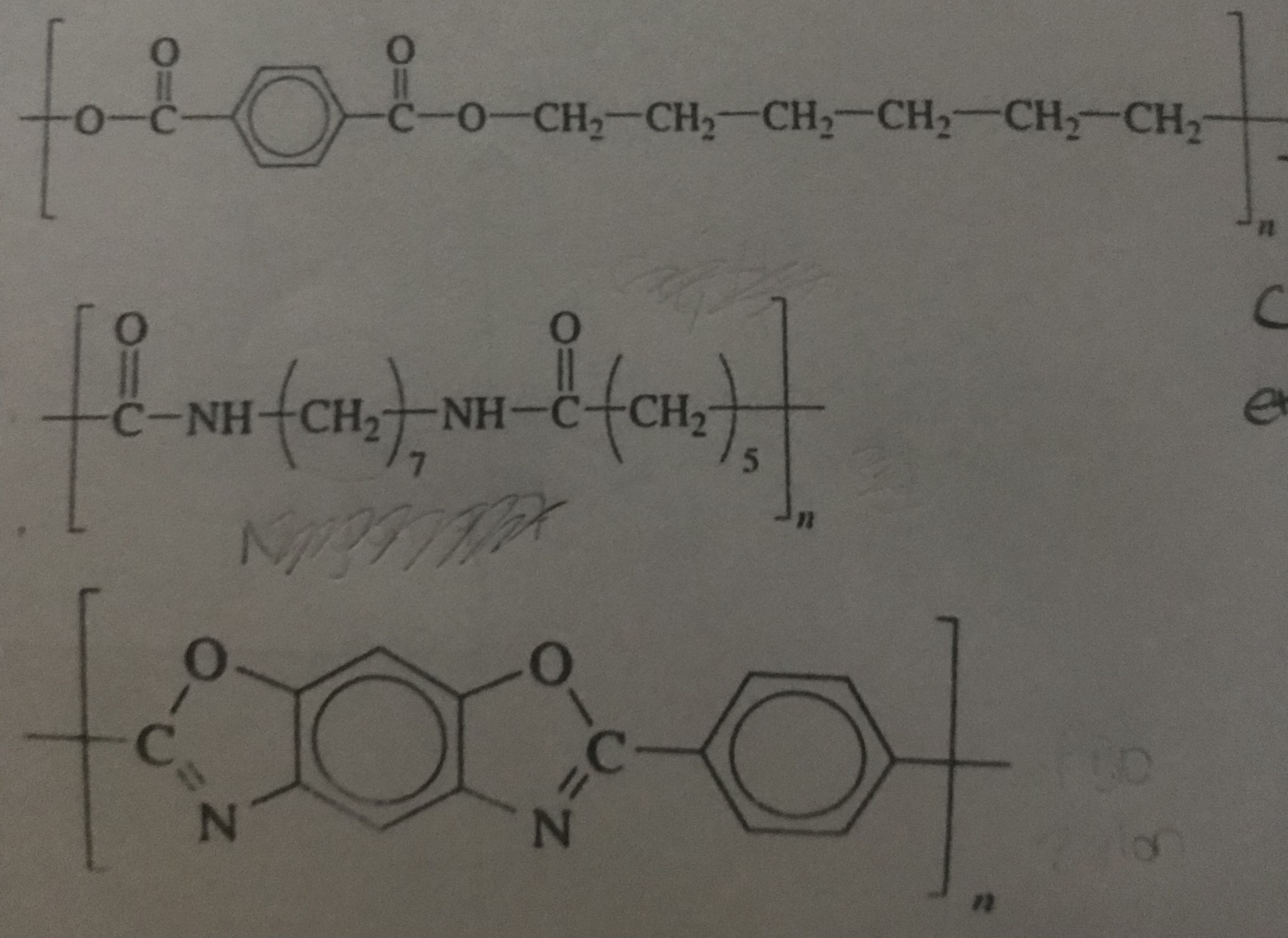 SOLVED What is the chemical structure of the monomer or monomers that