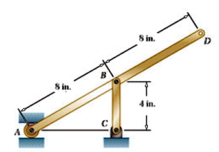 SOLVED Knowing That At The Instant Shown Crank BC Has A Constant 