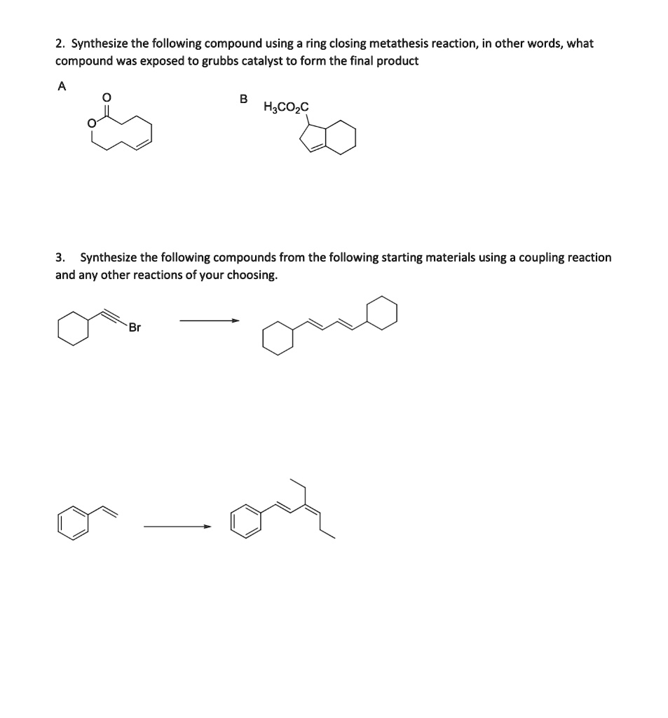 2.3: Olefin Metathesis - Chemistry LibreTexts