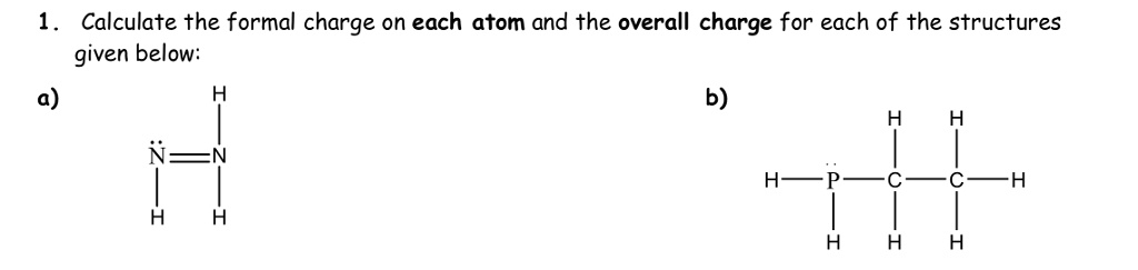 how to calculate formal charge of each atom