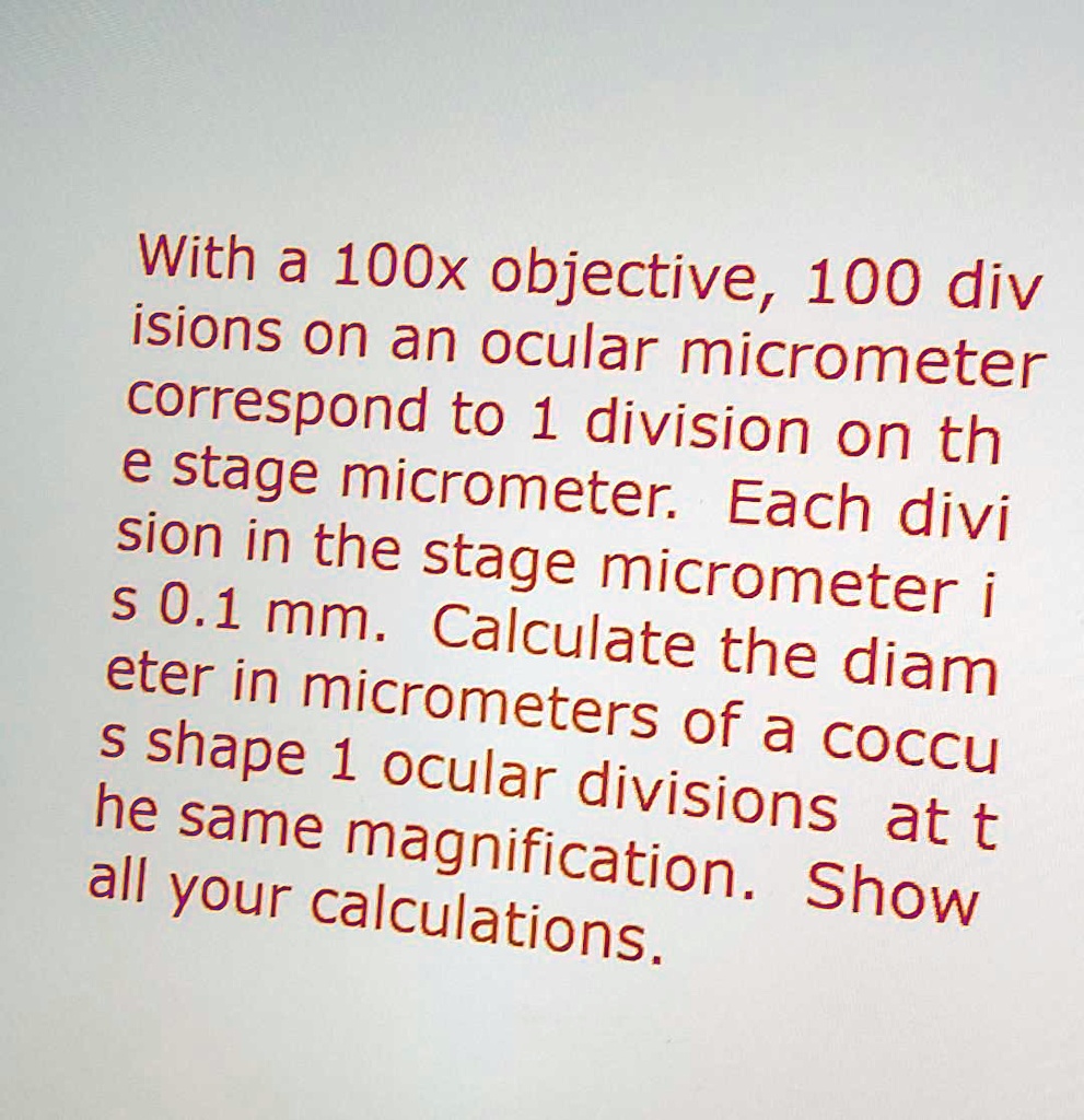 How To Calculate In Micrometer at Daniel Alisha blog