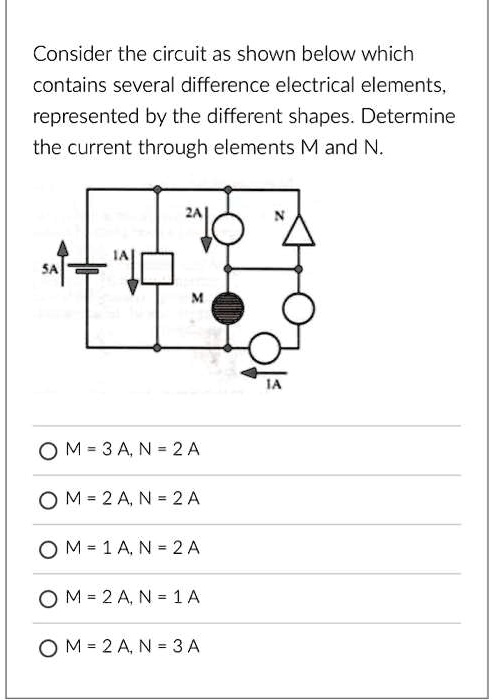 Consider the circuit as shown below which contains several...