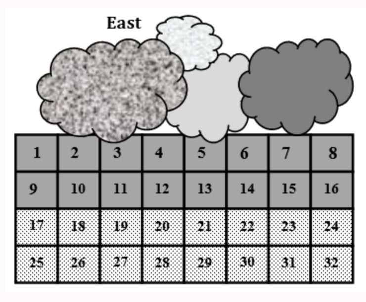 East
1
2
3
4
5
6
7
8
9
10
11
12
13
14
15
16
17
18
19
20
21
22
23
24
25
26
27
28
29
30
31
32
