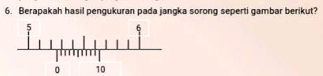 SOLVED: Berapa hasil pengukuran pada jangka Sorong Berapakah hasil