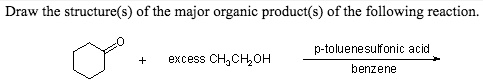 SOLVED: ' Draw the structure(s) of the major organic product(s) of the ...