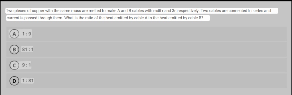 SOLVED: Two pieces of copper with the same mass are melted to make A ...