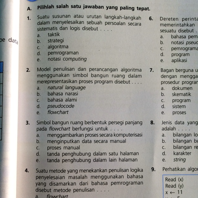 SOLVED: Pelajaran SMK, Mungkin Ada Yang Bisa? Pilihlah Salah Satu ...