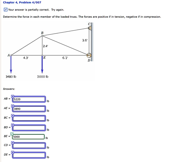 SOLVED: Chapter 4, Problem 4/007 [] Your answer is partially correct ...