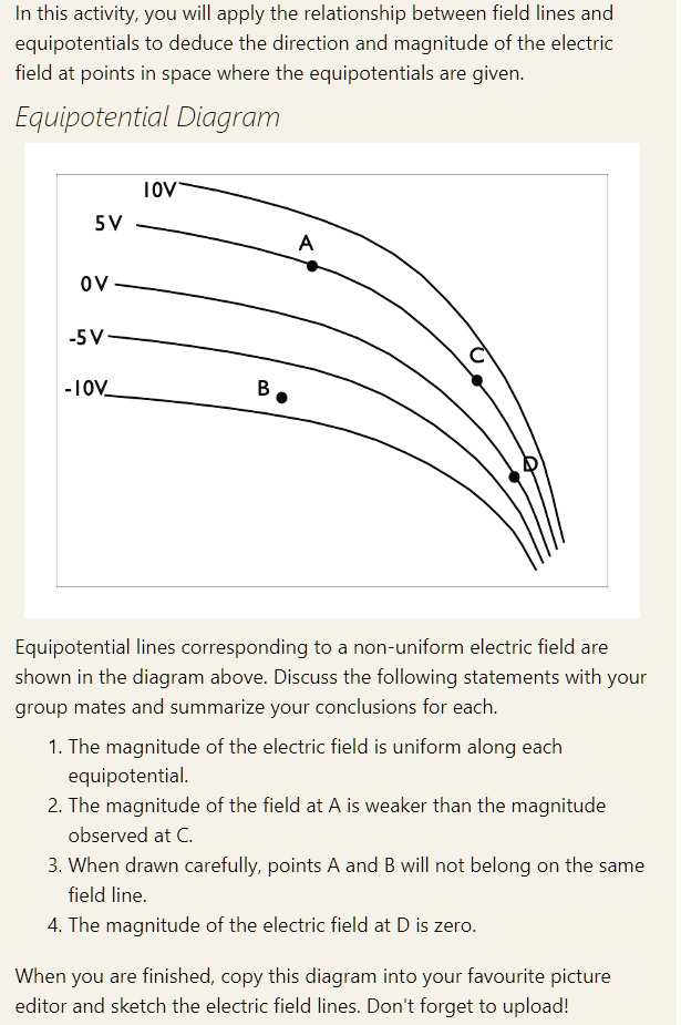 SOLVED In this activity, you will apply the relationship between field