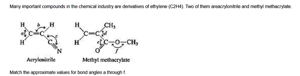 SOLVED Many important compounds in the chemical industry are