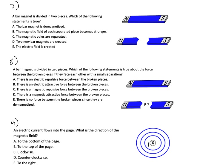 SOLVED bar divided pleces Which of the following statements