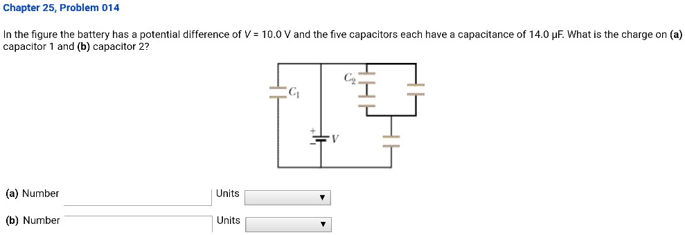 SOLVED: Chapter 25, Problem 014 In The Figure The Battery Has Potential ...