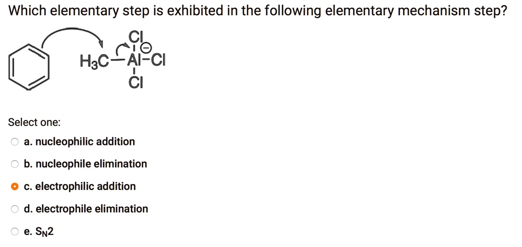 which elementary step is exhibited in the following elementary ...