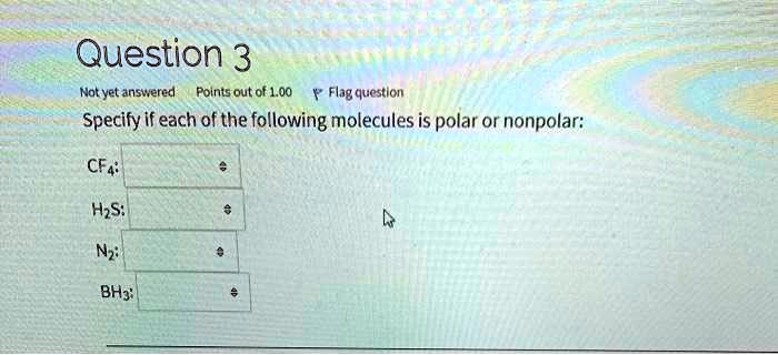 Solved Question 3Not yet answeredPoints out of 1.00Flag