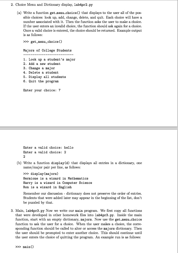 SOLVED: Text: for python programming