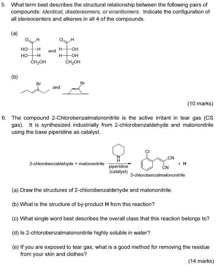 SOLVED: What term best describes the structural relationship between ...