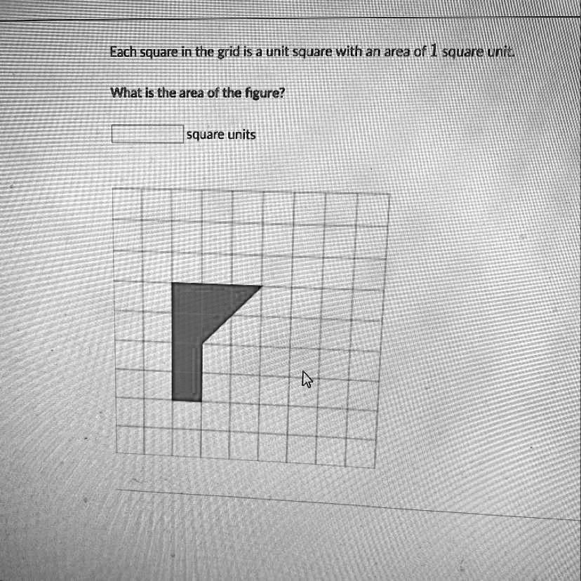 SOLVED: Each square in the grid is a unit square with an area of 1 ...