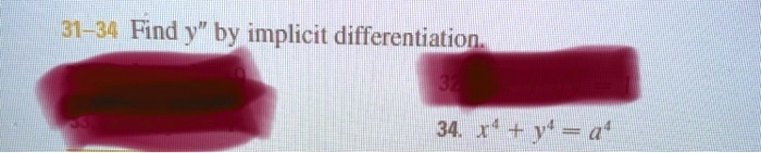 1bhhb4 find yby implicit differentiation 34 m tna 89043