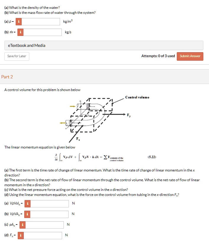 SOLVED: Water flows through a horizontal pipe bend as is illustrated in ...