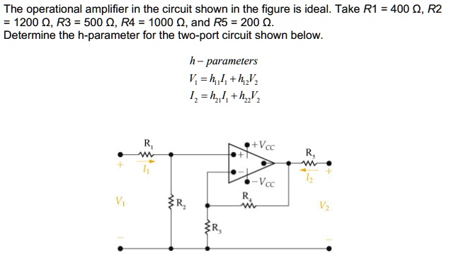 The operational amplifier in the circuit shown in the figure is ideal ...